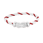 [Eternal Jewelry]CHANCE LARGE 8 FIGURE BUCKLE HALF DIAMOND BRACELET SILVER - Image 11