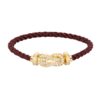 [Eternal Jewelry]CHANCE LARGE 8 FIGURE BUCKLE FULLDIAMOND BRACELET GOLD - Image 4
