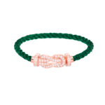 [Eternal Jewelry]CHANCE LARGE 8 FIGURE BUCKLE FULL DIAMOND BRACELET ROSE GOLD - Image 10