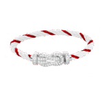 [Eternal Jewelry]CHANCE LARGE 8 FIGURE BUCKLE FULL DIAMOND BRACELET SILVER - Image 2