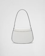 Prada Cleo Small Gloss Leather Flip Shoulder Bag - Image 3