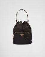 Prada Duet Re-Nylon Bucket Bag