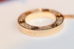 [Eternal Jewelry]LOVE NECKLACE ADJUSTABLE ROSE GOLD - Image 7