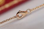 [Eternal Jewelry]LOVE NECKLACE PINK GOLD AND SILVER - Image 9