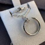 [Eternal Jewelry]JUSTE NECKLACE SILVER DIAMONDS - Image 6
