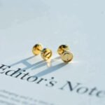 [Eternal Jewelry]LOVE EARRINGS GOLD 10MM - Image 5