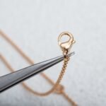 [Eternal Jewelry]PARENTESI NECKLACE PINK GOLD - Image 7