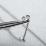 [Eternal Jewelry]PARENTESI NECKLACE SILVER DIAMOND - Image 6