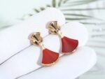[Eternal Jewelry]DREAM Carnelian PINK GOLD EARRINGS - Image 3