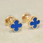 [Eternal Jewelry]CLOVER MINI 9.5MM TURQUOISE EARRINGS - Image 4