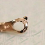 [Eternal Jewelry]CLOVER MEDIUM 1 MOTIFS FUll DIAMOND EARRINGS - Image 5