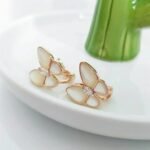 [Eternal Jewelry]BUTTERFLY MOP DIAMOND EARRINGS - Image 3