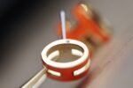 [Eternal Jewelry]MINI POP H EARRINGS ORANGE - Image 6