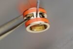 [Eternal Jewelry]MINI POP H EARRINGS ORANGE - Image 7
