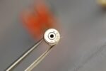 [Eternal Jewelry]MINI POP H EARRINGS ORANGE - Image 8