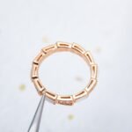 [Eternal Jewelry]SERPENTI RING PINK GOLD DIAMOND MOP 3MM - Image 7