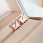 [Eternal Jewelry]STAR MOP PINK GOLD EARRINGS - Image 9