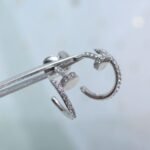 [Eternal Jewelry]JUSTE EARRINGS 12.75MM SILVER DIAMOND