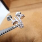 [Eternal Jewelry]JUSTE EARRINGS 12.75MM SILVER DIAMOND - Image 6