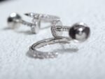 [Eternal Jewelry]JUSTE EARRINGS 12.75MM SILVER DIAMOND - Image 9