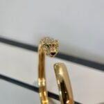 [Eternal Jewelry]PANTHERE GOLD DIAMOND OPEN BRACELET - Image 6