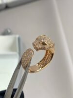 [Eternal Jewelry]PANTHERE PINK GOLD DIAMOND RING - Image 9