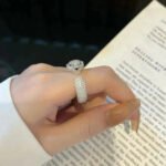 [Eternal Jewelry]PANTHERE 5.5MM ALL DIAMOND RING - Image 3