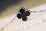 [Eternal Jewelry]CLOVER 20 MOTIFS ONYX DIAMOND SILVER - Image 5