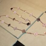 [Eternal Jewelry]CLOVER 20 MOTIFS DARK MOP DIAMOND  NECKLACE - Image 2