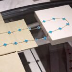 [Eternal Jewelry]CLOVER 20 MOTIFS TURQUOISE GOLD - Image 4