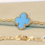 [Eternal Jewelry]CLOVER 20 MOTIFS TURQUOISE GOLD - Image 6