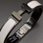 [Eternal Jewelry]H BRACELET 12MM BLACK WHITE CERAMIC - Image 6