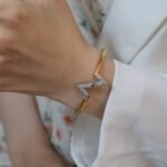 [Eternal Jewelry]VOLTE UPSITE DOWN GOLD DIAMOND BRACELET - Image 9