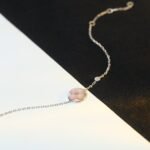 [Eternal Jewelry]SUN MOTIF PINK MOP SILVER BRACELET - Image 7