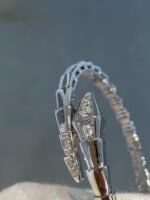 [Eternal Jewelry]SERPENTI BRACELET DIAMONDS SILVER - Image 4