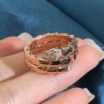 [Eternal Jewelry]SERPENTS DOUBLE ROW DIAMOND RING