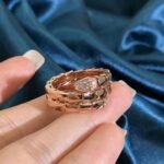[Eternal Jewelry]SERPENTS DOUBLE ROW DIAMOND RING - Image 4