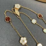 [Eternal Jewelry]LUCKY SPRING 15 MOTIFS GOLD NECKLACE - Image 4