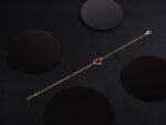 [Eternal Jewelry]HEART CARNELIAN PINK GOLD BRACELET - Image 3