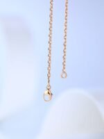[Eternal Jewelry]H CAGE PINK GOLD NECKLACE - Image 6
