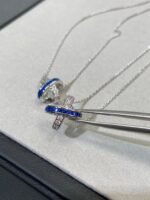 [Eternal Jewelry]LIENS DIAMOND SILVER NECKLACE - Image 5