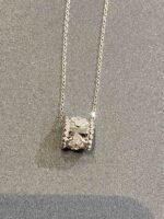 [Eternal Jewelry]PERLEE PEDANT SIVLER DIAMOND NECKLACE - Image 2