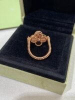 [Eternal Jewelry]CLOVER RIVERSIBLE ROSE GOLD RING - Image 4