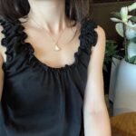 [Eternal Jewelry]DREAM MOP DIAMOND PAVED PINK GOLD NECKLACE - Image 2
