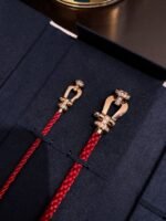 [Eternal Jewelry]FORCE 10 HALF DIAMOND PINK GOLD RED CORDERI LARGE AND MEDIUM MODEL - Image 3