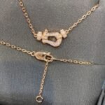 [Eternal Jewelry]FORCE 10 DIAMOND PINK GOLD NECKLACE MINI MODEL - Image 4
