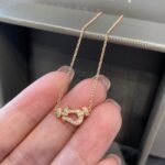 [Eternal Jewelry]FORCE 10 DIAMOND PINK GOLD NECKLACE MINI MODEL - Image 5