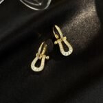 [Eternal Jewelry]FORCE 10 FULL DIAMOND DROP EARRINGS MEDIUM MODEL - Image 3