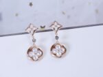 [Eternal Jewelry]STAR AND SUN PINK GOLD MOP DROP EARRINGS - Image 5