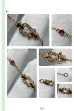 [Eternal Jewelry]FORCE 10 DIAMOND CHAIN LINK PINK GOLD BRACELET - Image 8